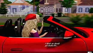 In Sims 4, Mary-Kate and Ashley get big boob jobs and join a threesome with handjobs and blowjobs.