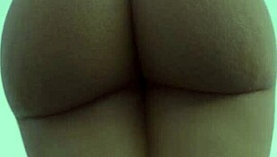 hot black girl shows huge ass on camera