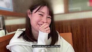 Why Is Her Body So Cute? I Got Excited For Her First POV Creampie.