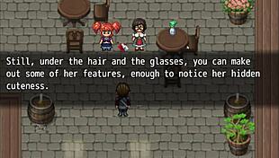 Hell yeah! Henteria Chronicles 3 Part 8 with pixel art shows Japanese cheating in missionary and doggystyle!