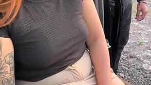 Strangers Cum Inside My Wife's Pussy On The Street