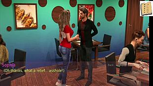 A wife and stepmother play game