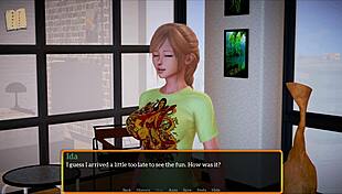 Exploring my new stepfamily in game 605