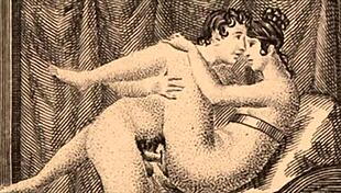 yo, these vintage erotic drawings are straight fire for retro fans