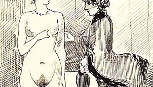 Vintage erotic drawings