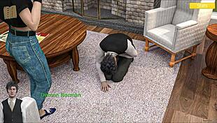 Exploring rosewater manor 20 in this hentai game anime 😏