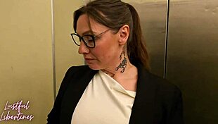 Hairy pussy lover seduces wife's husband in hotel room