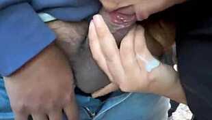 Strangers Cum Inside My Wife's Pussy On The Street