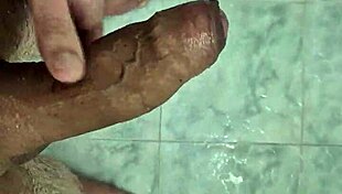 Brazilian Guy Cums Deliciously In Homemade Shower Fetish Video