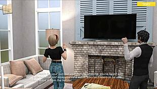 Exploring rosewater manor 20 in this hentai game anime 😏