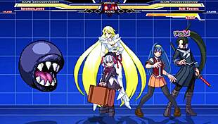 Kuromaru Battles Arcana Heart In Epic Anime Showdown!
