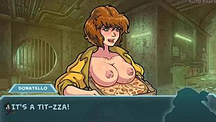 in akaburs star channel, tits come out during the game