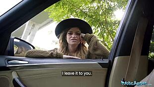 nicole rae deepthroats big dick in public pov 😍