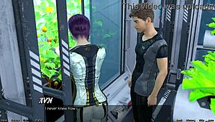 Stranded In Space Encountering A Shy Emo Girl