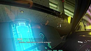 Hot black haired babe dances before getting fucked in anime game 😍💃