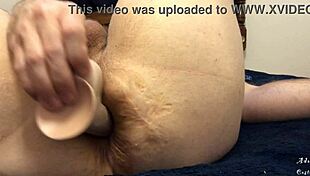 Upclose Slow Motion Dildo Anal Fucking In Erotic Detail