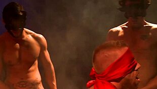 i'm loving this orgy with muscular hunks in hardcore anal fucking