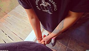 Cum on my panties after intensive rubbing