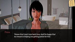 In my new family, we have erotic sex in this anime game