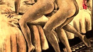 Vintage Erotic Art in Detailed Animation