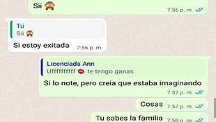 Stepmother's Whore Writes Me On Whatsapp While Dad's Away