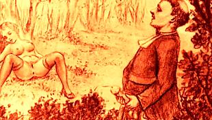 Vintage Erotic Art in Detailed Animation