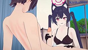 Yozakura Kirara And Kuromi Serika Get Intense Creampie Action!
