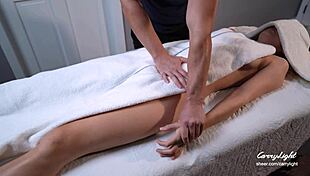 Pervert Masseur: Oh, Unexpected Orgasms In The Spa!