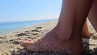 Nudist Public Beach Voyeur Captures Natural Girl Enjoying Freedom