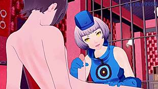 Elizabeth and kasumi yoshizawa have intense sex with sumire yoshizawa in persona 3 & 5 hentai 😏