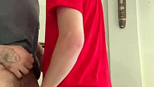 New neighbor saw me through the window and asked to fuck my ass hard!