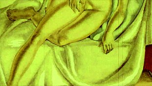 Vintage EROTIC illustration from old times.