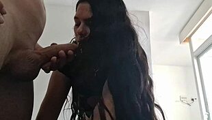 I'm 18 and the 36-year-old plumber fucked me bent over, I was so wet 😍