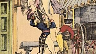 Vintage EROTIC illustration from old times.