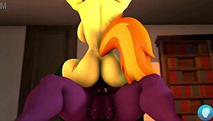 Spitfire's adventures in this MLP compilation unfold with excitement