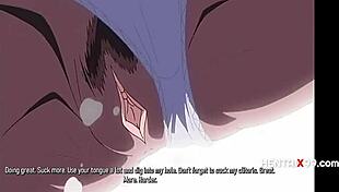 hidden forbidden pleasures at a club with hentai face sitting