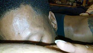 Ebony BBW Begs For Pussy Eating With Monster Cock Involved