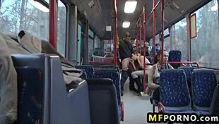 Fucking Teen Bonnie Shaiww on Public Bus Hardcore