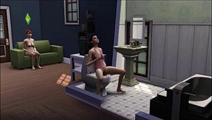 Marjorie’s solo performance in The Sims 4 game series
