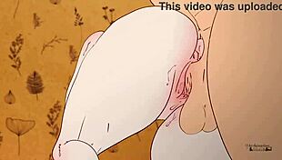 Frieren Got Trapped In Sticky Cum And Fucked In Ass Stark Fern Hentai Cartoon Parody 😈