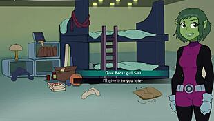 18TITANS PART 13 - JINX IN HENTAI CARTOON GAME ANIME ACTION!