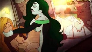 Kim Possible and Shego in Futanari Hentai Action