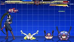 Kuromaru Battles Arcana Heart In Epic Anime Showdown!