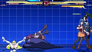 Kuromaru Battles Arcana Heart In Epic Anime Showdown!