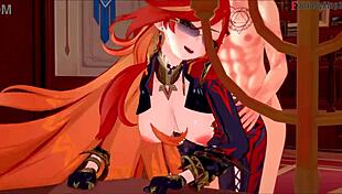 Mavuika Having Sex In Jean's Office Genshin Impact Fantasy