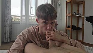 Twink student's tight asshole fucked hard