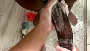 18yo stepdaughter masturbates black stepdad huge cock