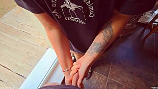 Cum on my panties after intensive rubbing