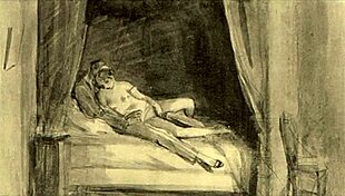 Vintage erotic illustration