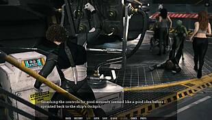 tales from unending void 04 - crying petite blonde begs to stay with me 😢